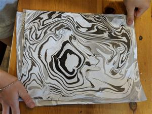 Introduction to Suminagashi Paper Marbling with The Handcrafted Hen