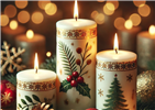 Art Masterclass: Festive Candle Painting